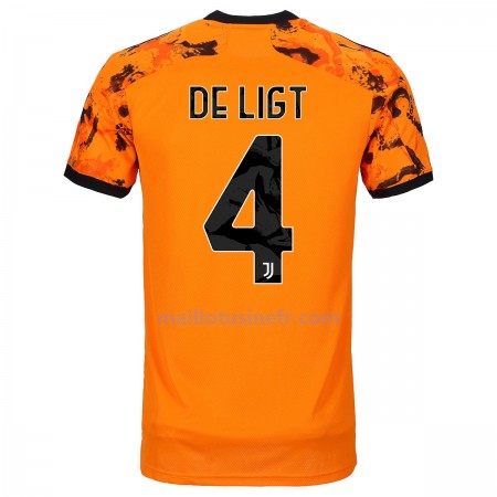 Maillot de Foot Juventus Matthijs de Ligt 4 Troisième 2020-21